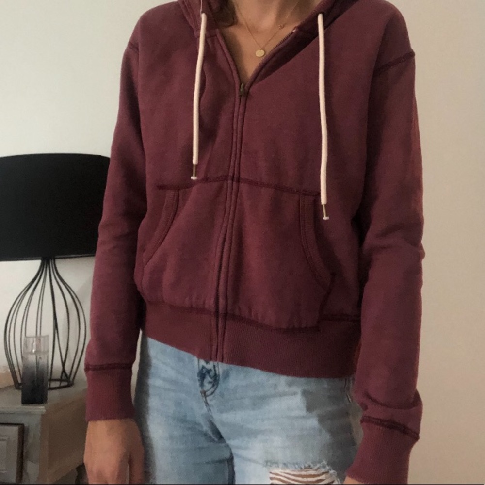 Maroon jacket